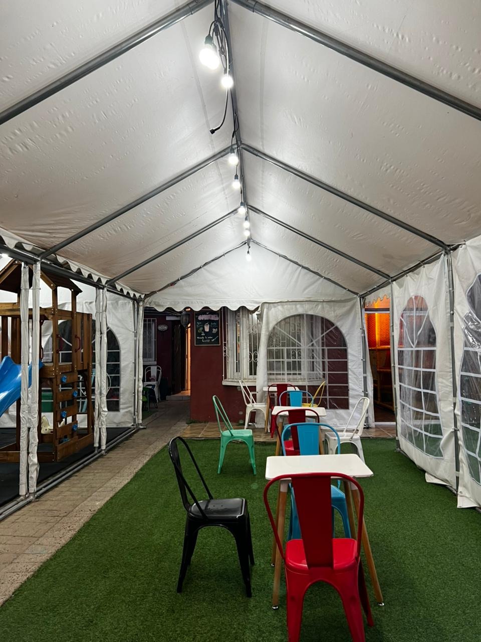 Carpa eventos blanca