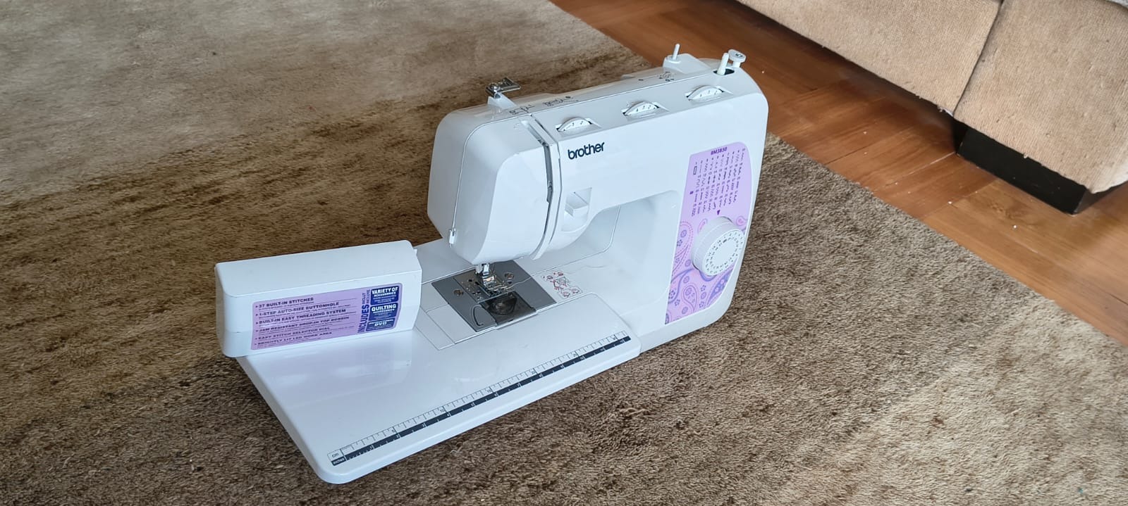 Máquina de coser eléctrica mecánica Brother