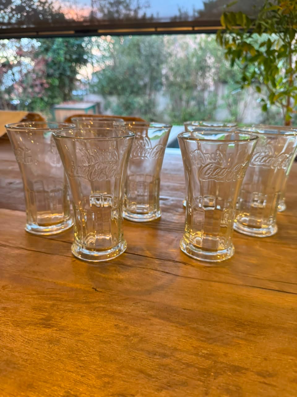Set 8 vasos Coca Cola