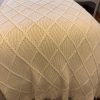 Piecera cama 1,5 plazas tejido blanco