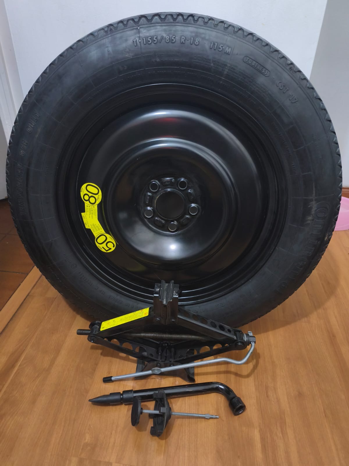 Rueda repuesto original Range Rober Evoque 2012-2018