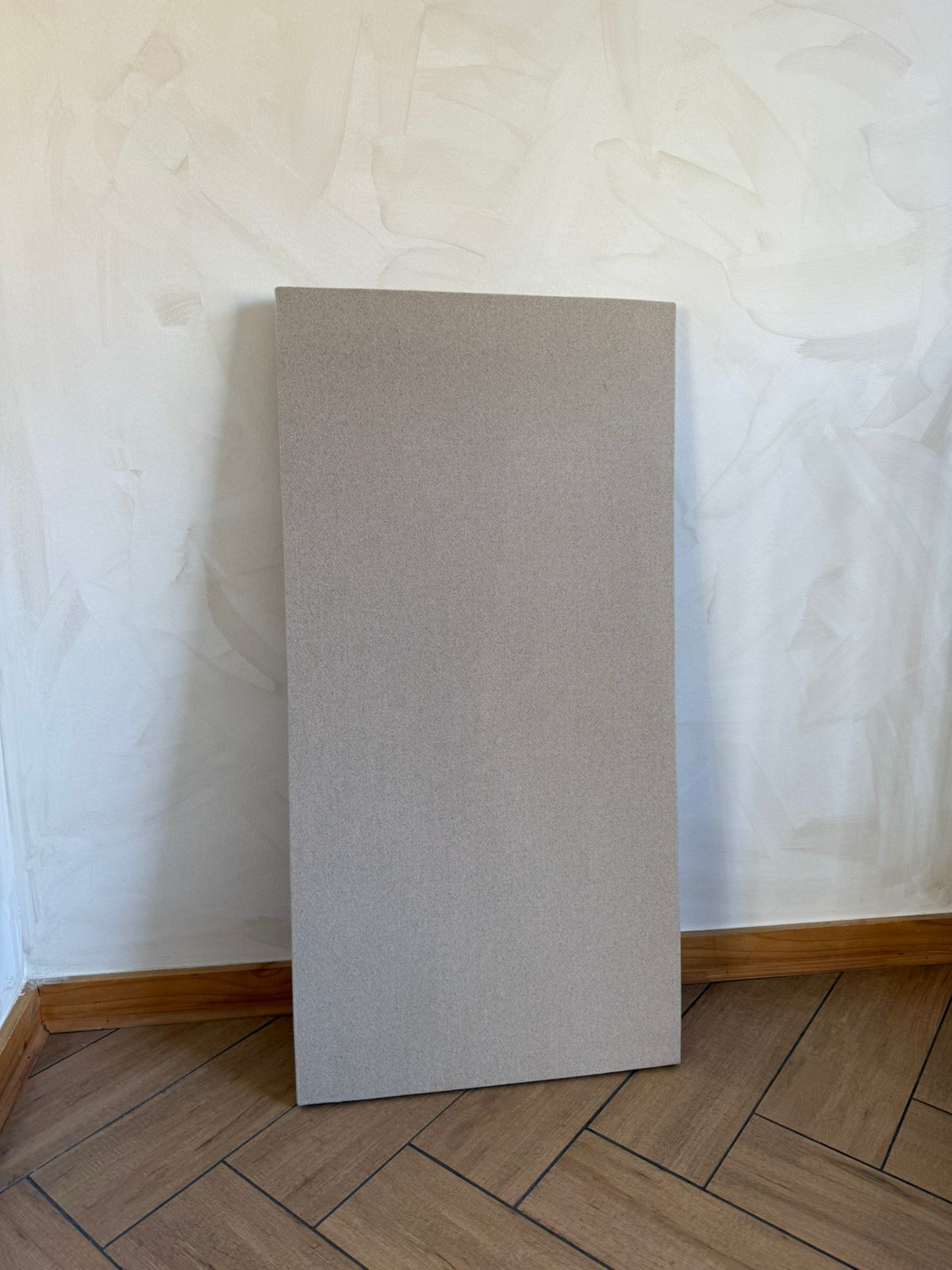 Board de lino beige sin marco