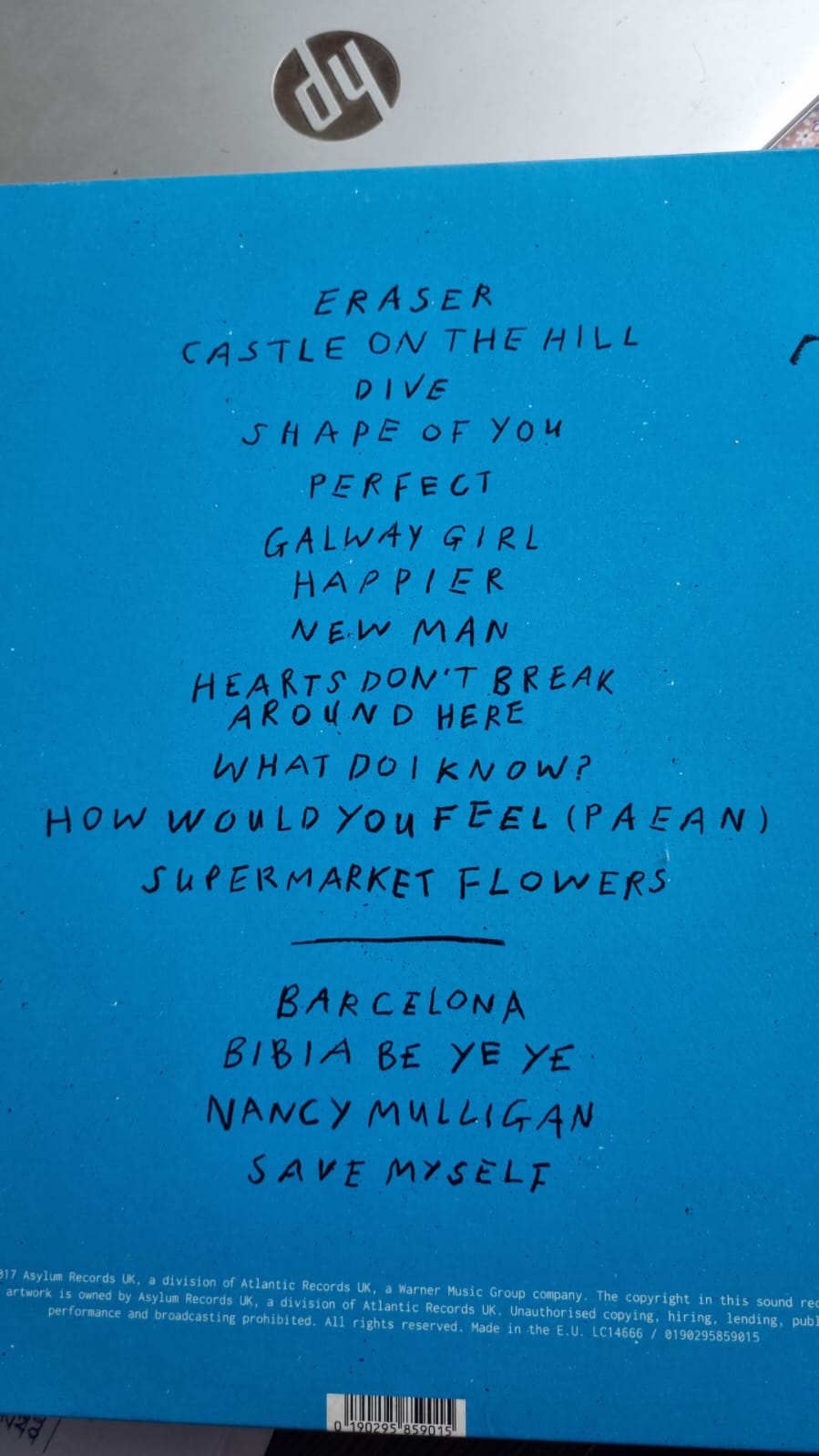 Vinilo Ed Sheeran "Divide'' - Imagen 2