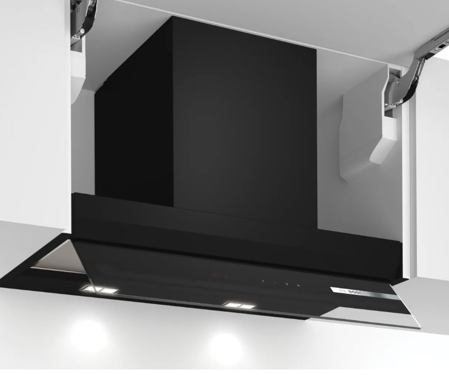Campana extractor cocina Bosch serie 6 negro cristal