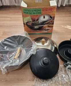 Juego para wok 6 piezas