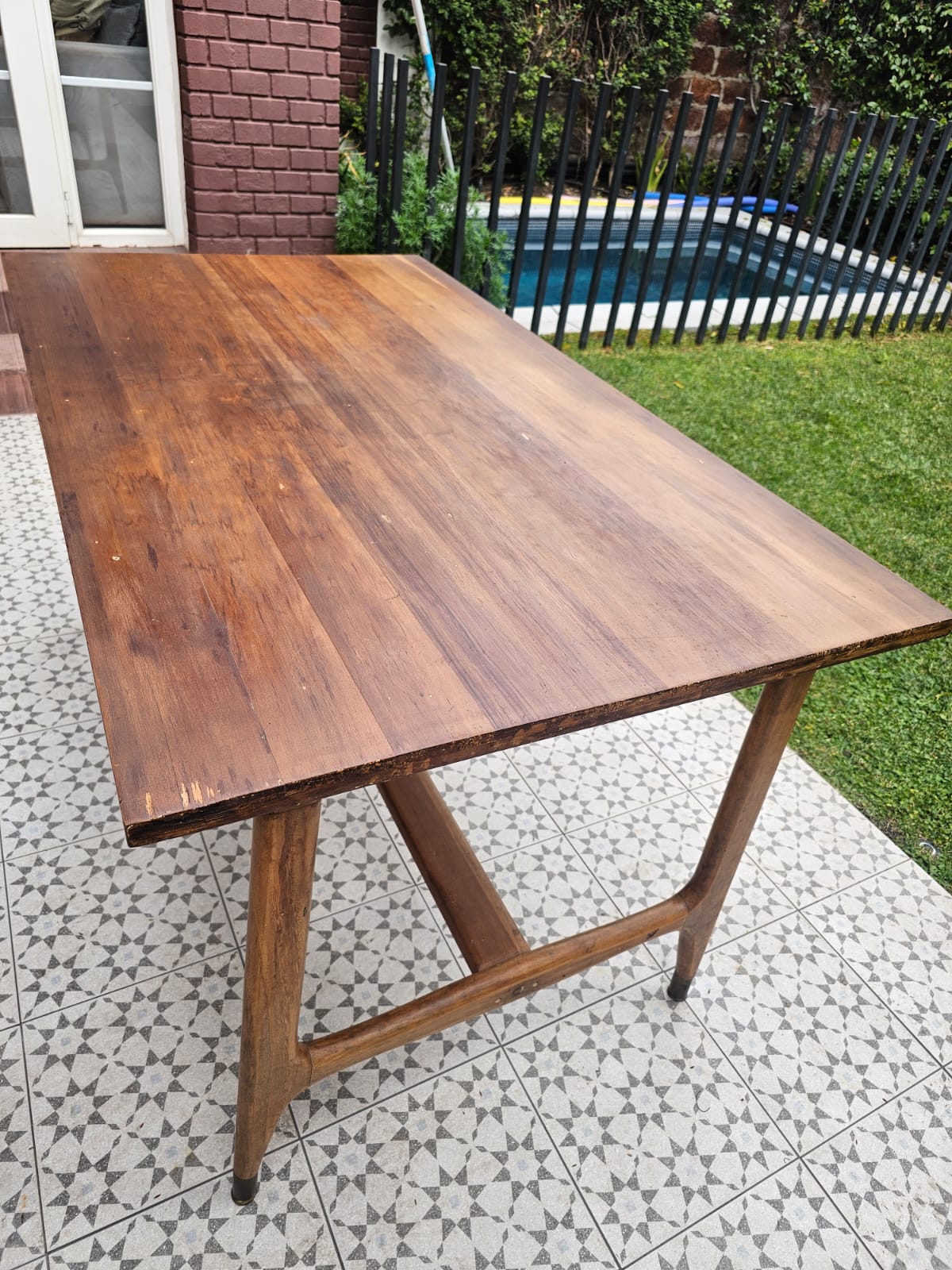 Mesa comedor sonica madera 6 puestos - Imagen 3