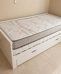 Cama 1 plaza Maison Du Monde con almacenamiento con colchones 