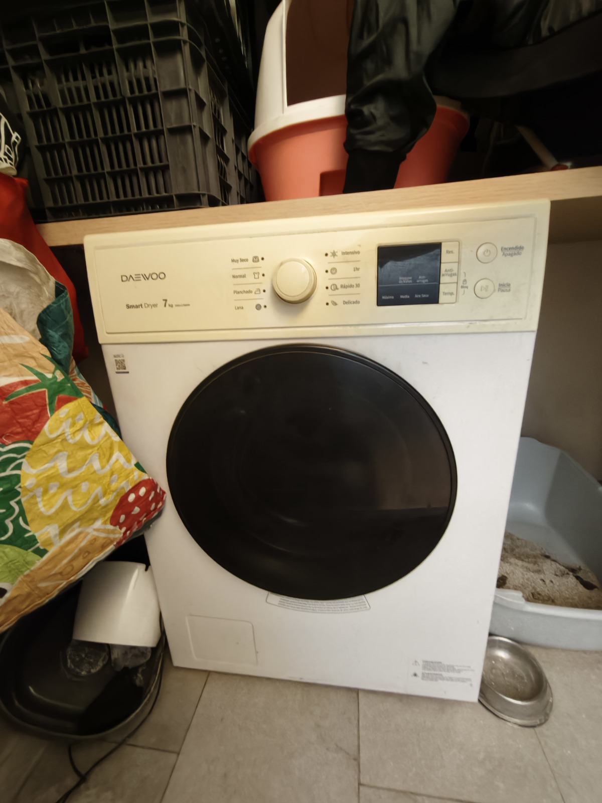 Secadora eléctrica Daewoo 7 kg