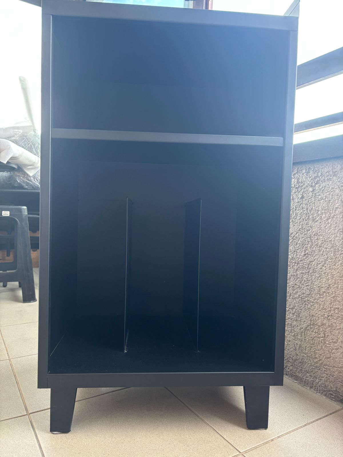 Rack vinilos negro mate - Imagen 3
