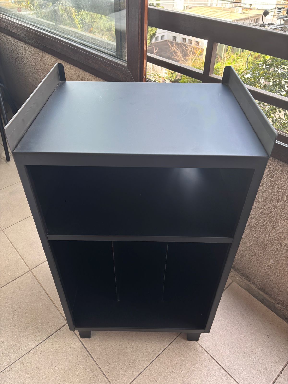 Rack vinilos negro mate - Imagen 4