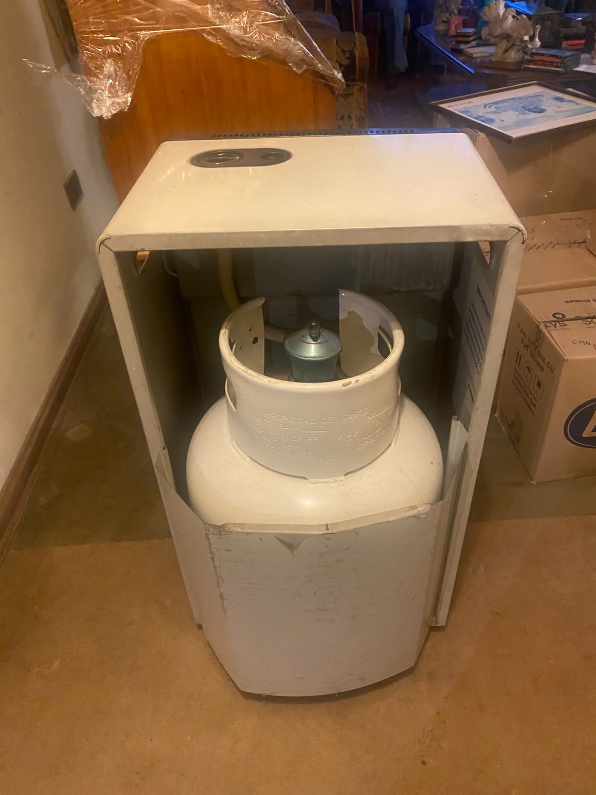 Estufa a gas Philips con 2 cilindros 15 kg - Imagen 6