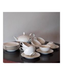 Juego de té porcelana Eschenbach Bavaria 9 puestos