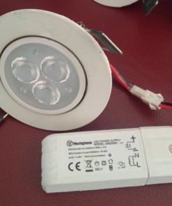 Set 7 focos embutidos blancos Westinhhouse led 5W