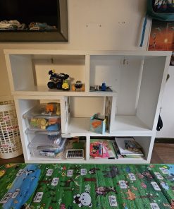Estantería modular melamina blanca