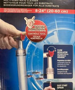 Sifón limpiador Grava para acuario (kit completo)
