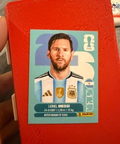 Lámina Messi álbum mundial 2026