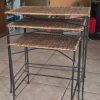 Set 3 mesas nido mimbre