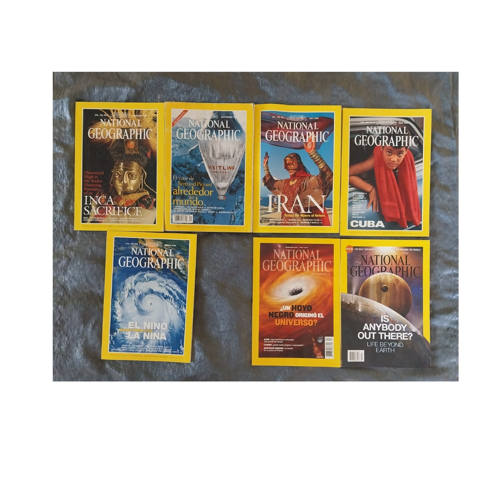 Colección 7 libros National Geographic