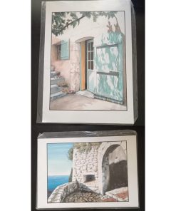 Par láminas pueblo Èze