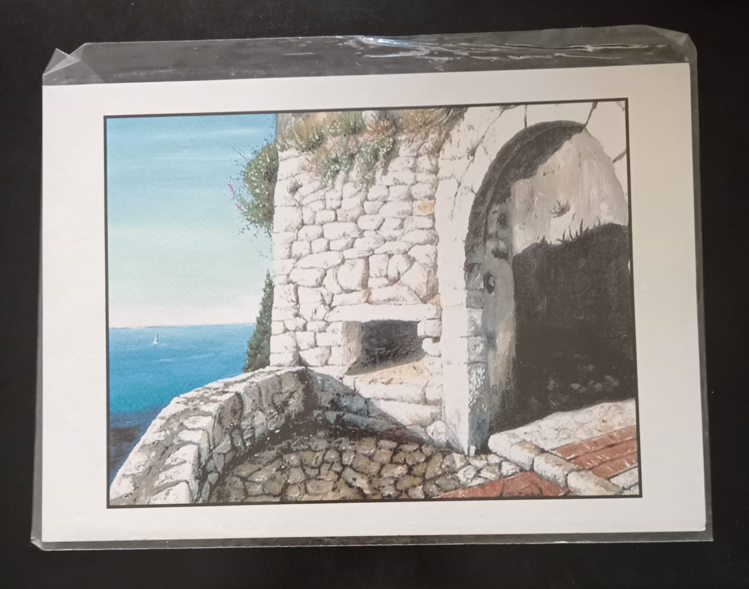 Par láminas pueblo Èze - Imagen 2