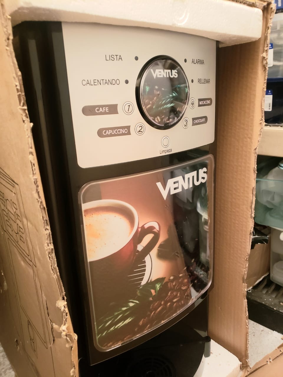 Máquina expendedora de café o bebidas calientes Ventus