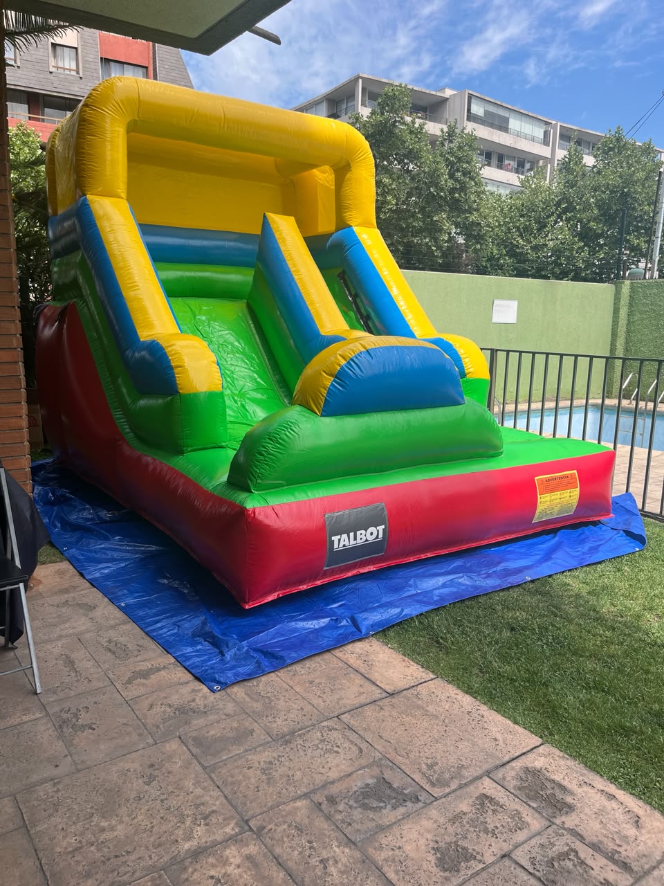 Juego inflable tobogán Talbot