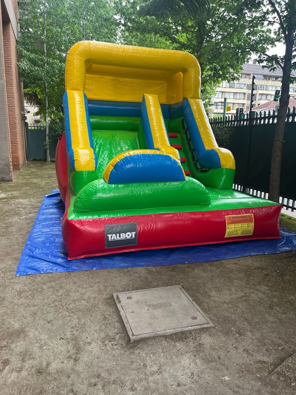 Juego inflable tobogán Talbot - Imagen 2