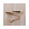 Pasador clip broche de corbata enchapado oro