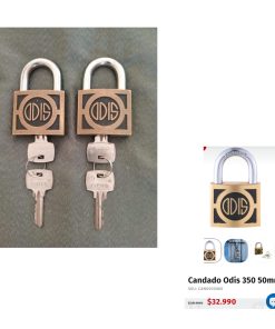 Par candados Odis 350