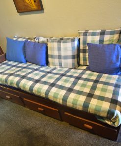 Sofá cama 1 plaza con cajones