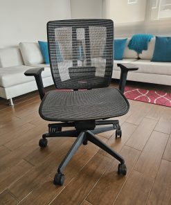 Silla escritorio Bash malla gris negro