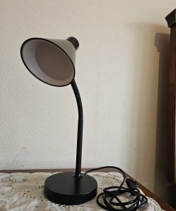 Lámpara escritorio mesa negra