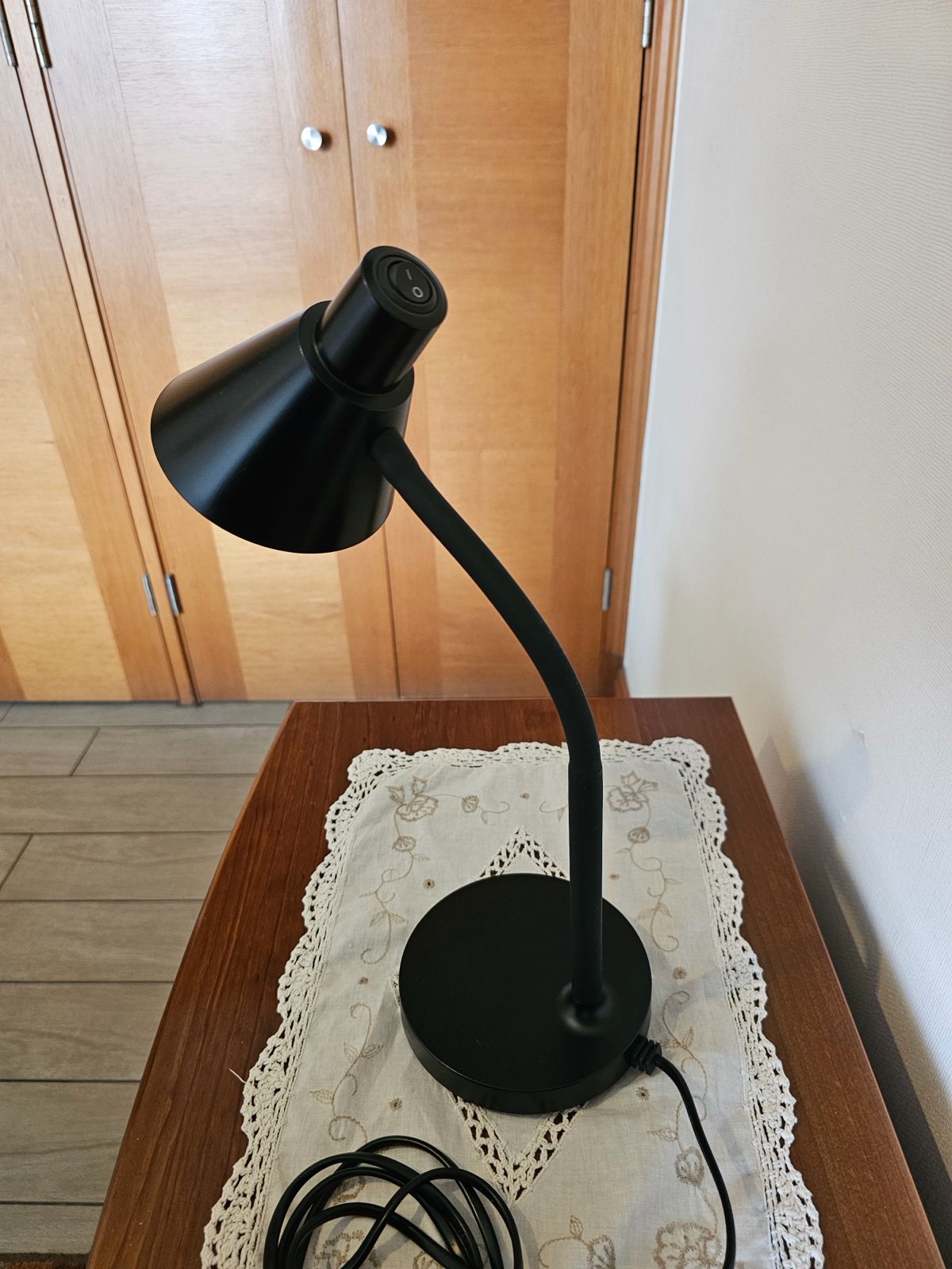 Lámpara escritorio mesa negra - Imagen 2