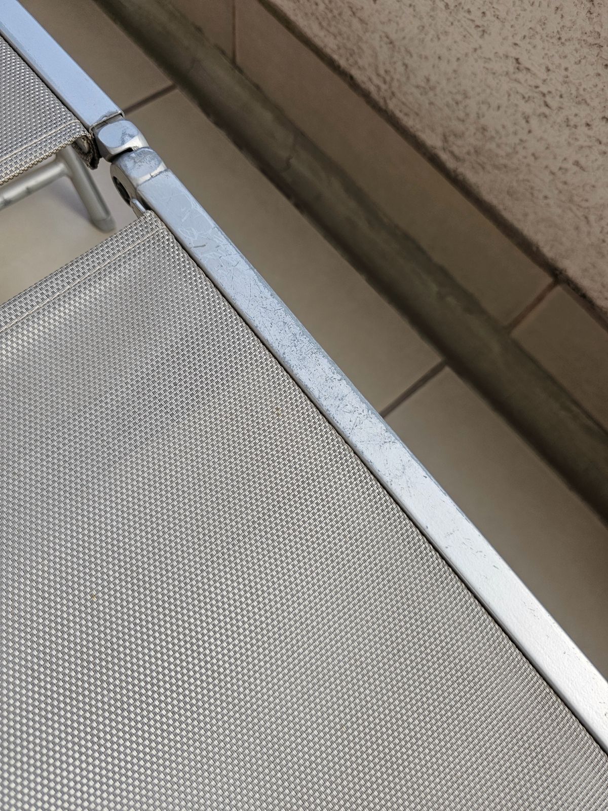 Par reposeras aluminio grises - Imagen 5