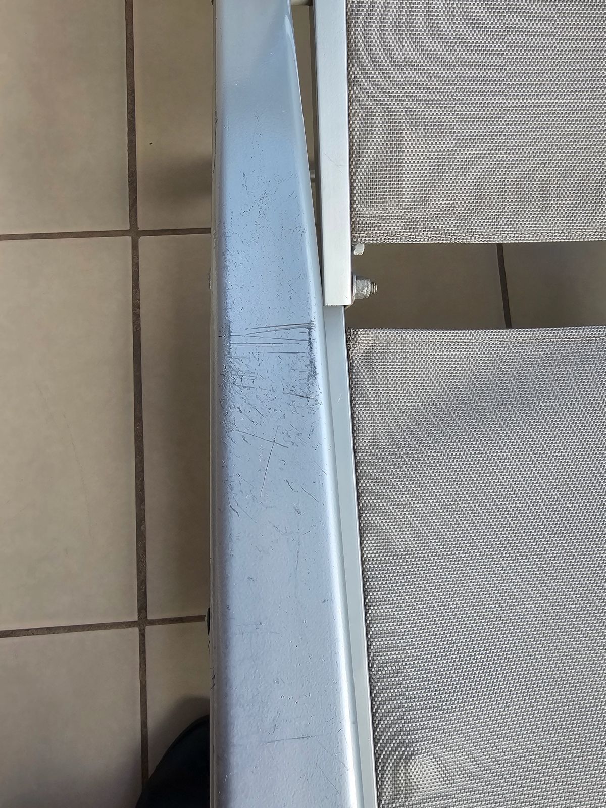 Par reposeras aluminio grises - Imagen 6