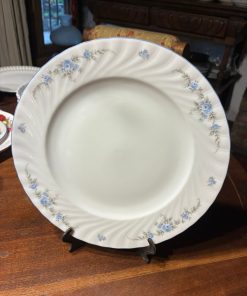Plato decorativo Alemán rosas azules