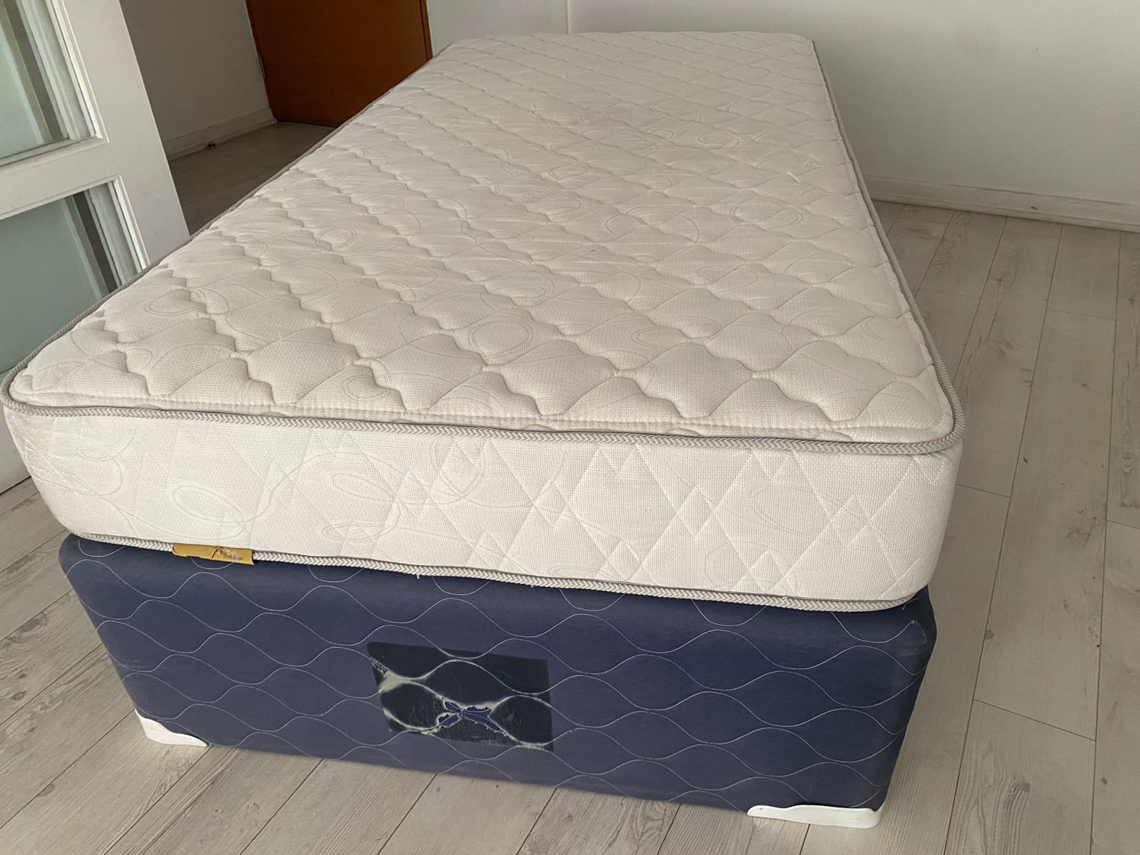 Cama 1.5 plazas base nido colchón Rosen Ergo T - Imagen 3