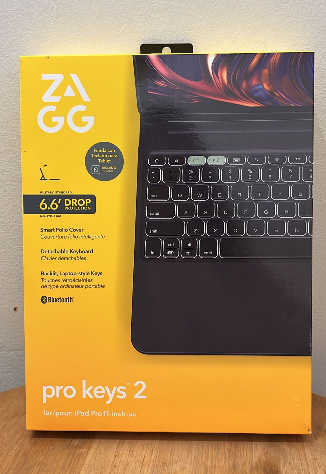 Teclado con funda Pro Keys 2 para iPad 11” (M4)