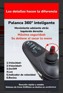 Silla de ruedas eléctrica - Imagen 8