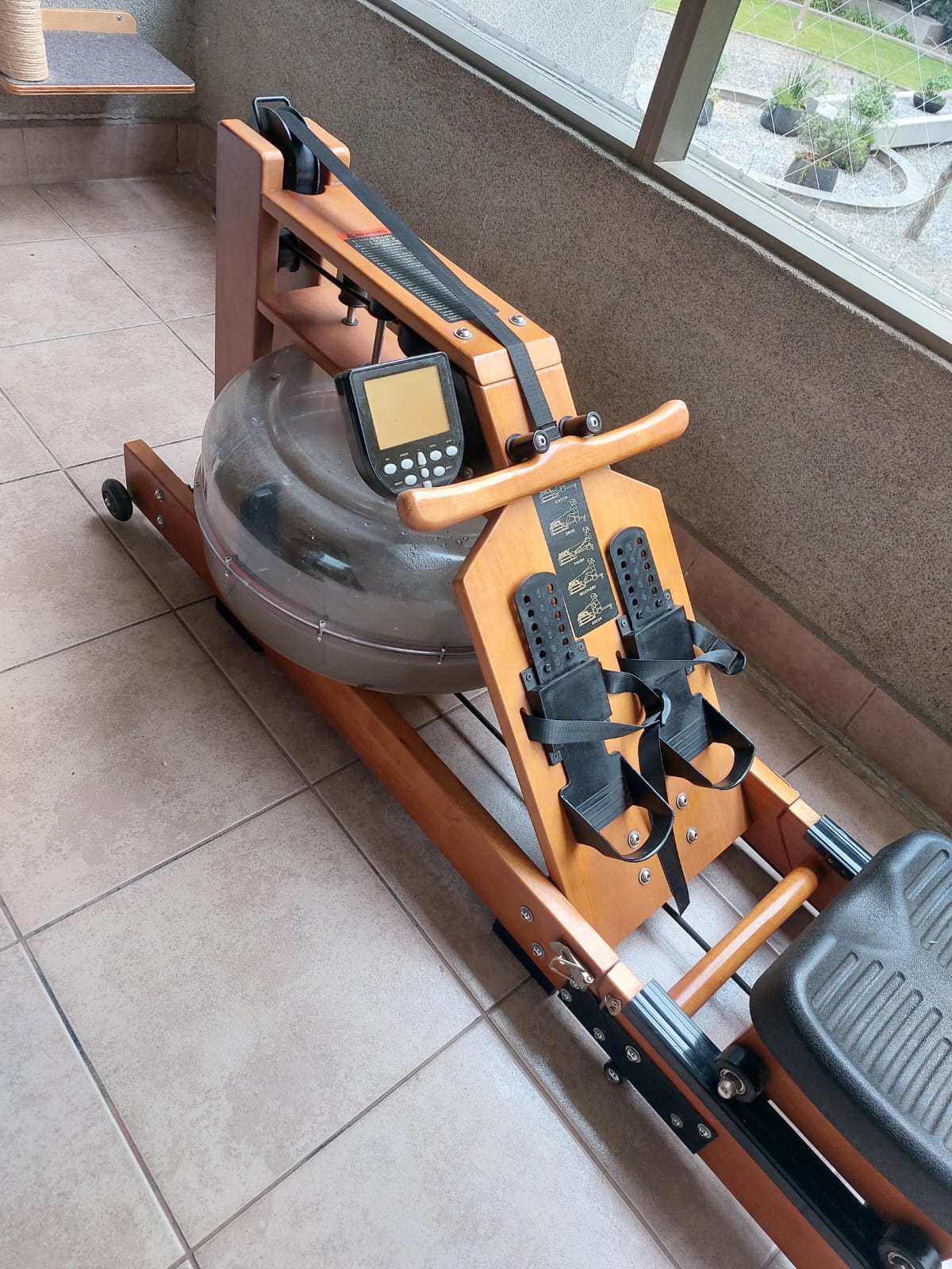 Remadora bogadora agua madera plegable Regata Rowing - Imagen 3