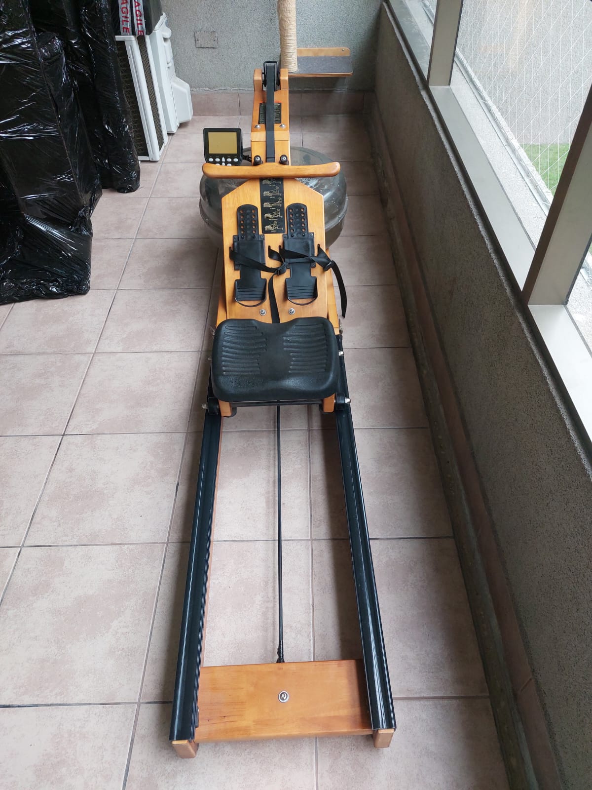 Remadora bogadora agua madera plegable Regata Rowing - Imagen 4