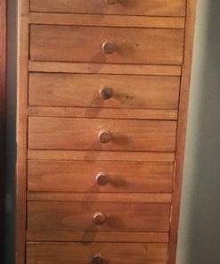 Mueble cajonera alta madera 10 cajones