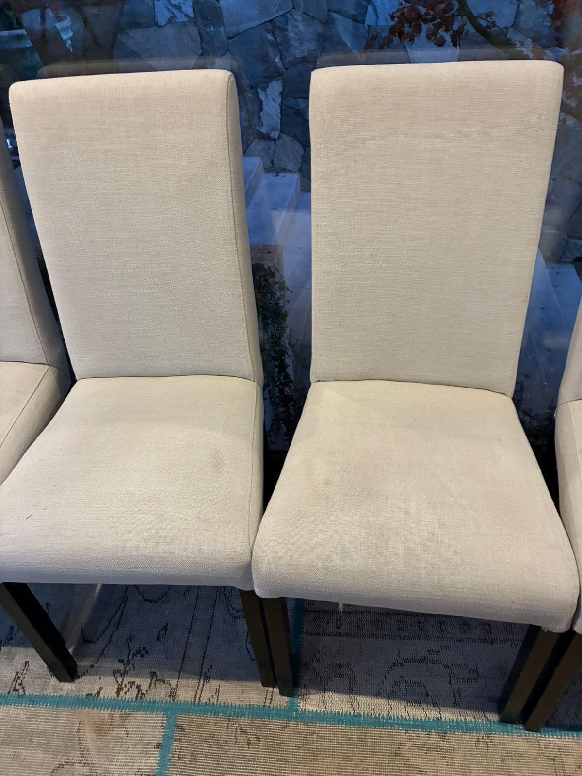 Set 8 sillas comedor tienda Pórtico blanco invierno - Imagen 9