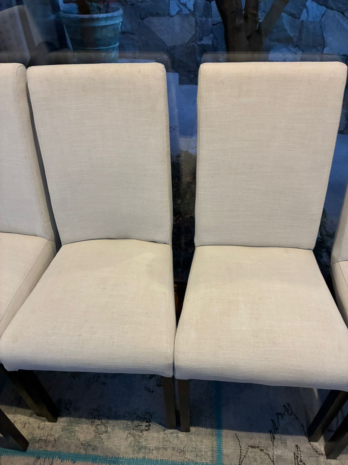 Set 8 sillas comedor tienda Pórtico blanco invierno - Imagen 10