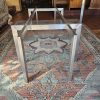Base cromada para mesa de centro