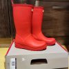 Botas para lluvia Hunter Play Boot Tall rojas