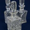 Set 3 botellas licoreras cristal