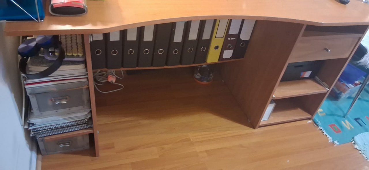 Escritorio con compartimientos y cajón - Imagen 3