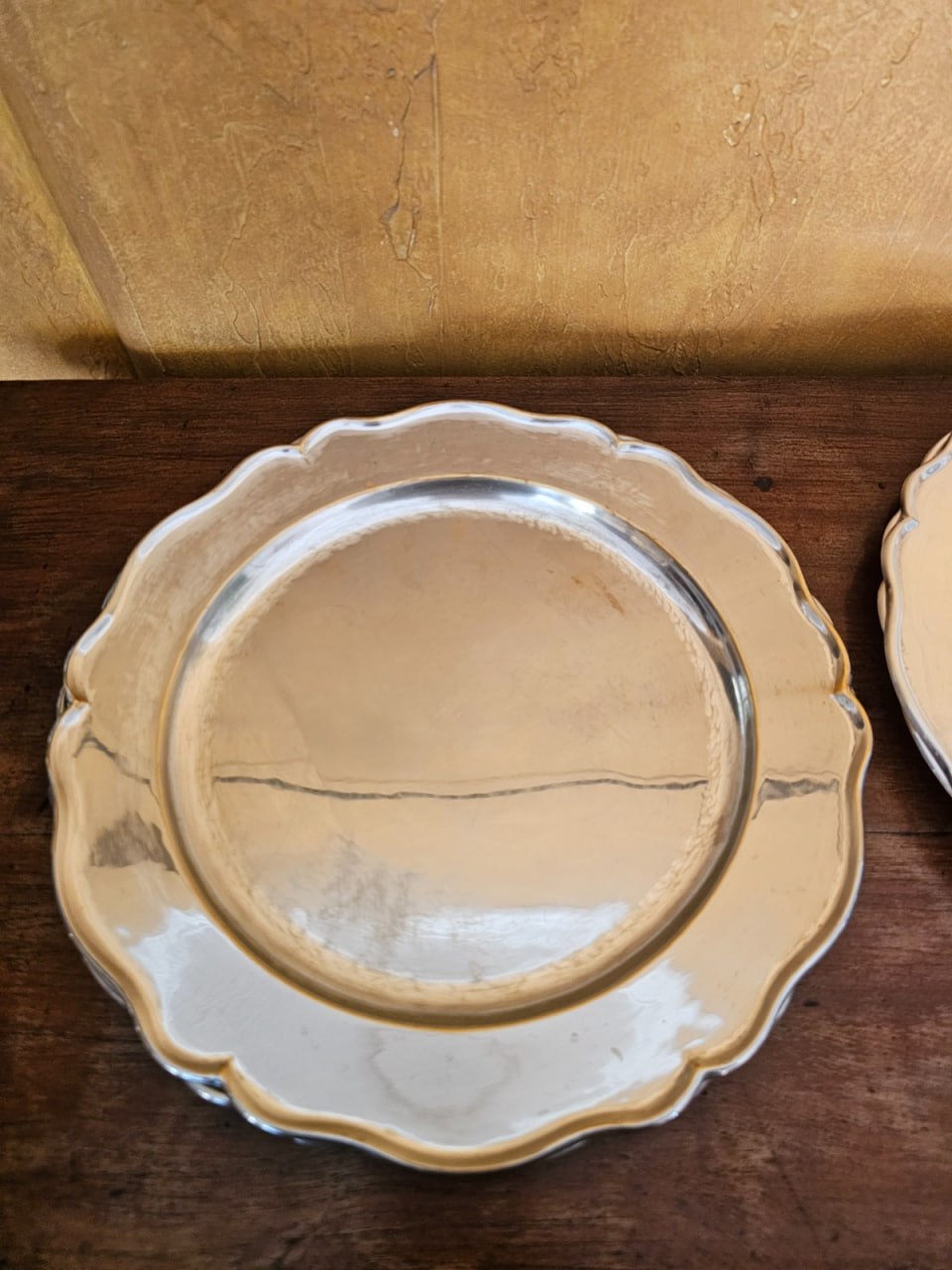 Juego 5 platos base plaque