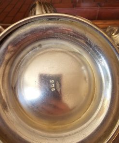 Juego de té bandeja plata